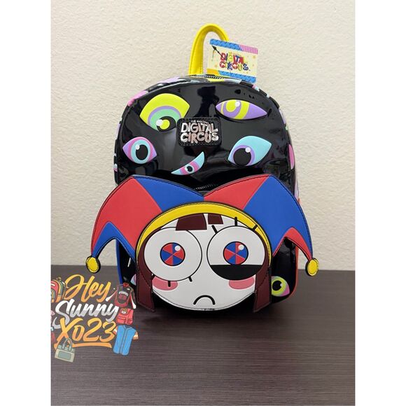 The Amazing Digital Circus Pomni Eyes Mini Backpack
